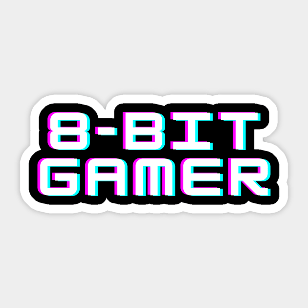 8-bit gamer Sticker by C-Dogg